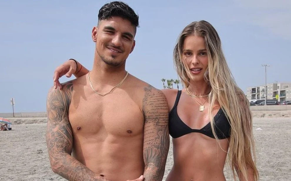 Yasmin Brunet é atacada nas redes após sucesso de Gabriel Medina nas Olímpiadas