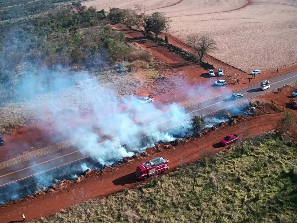 Defesa Civil de SP alerta para risco de incêndios para os próximos dias