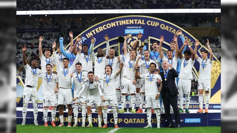 Real Madrid vence Pachuca e conquista a Copa Intercontineltal