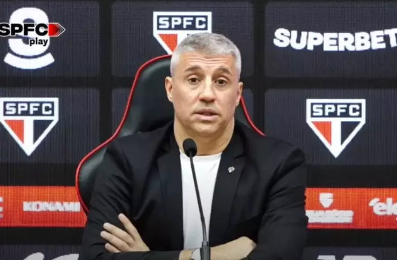 Hernán Crespo é apresentado oficialmente como novo técnico do São Paulo