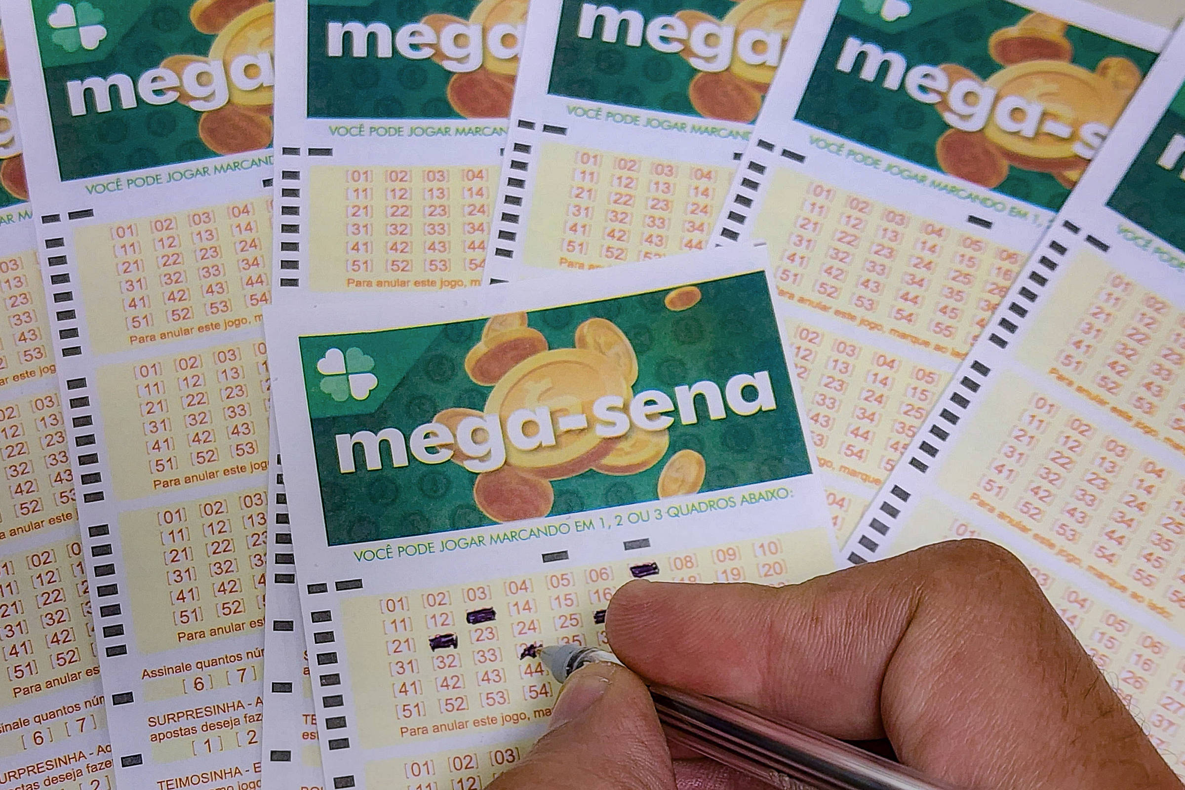 Mega-Sena acumula em R$ 54 milhões!