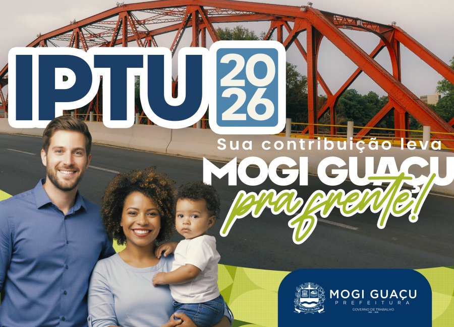 IPTU 2026 em Mogi Guaçu
