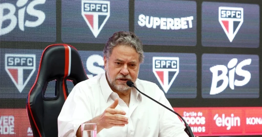 Cartão corporativo: Casares na mira no São Paulo