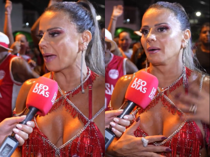 Viviane Araújo solta a real na entrevista
