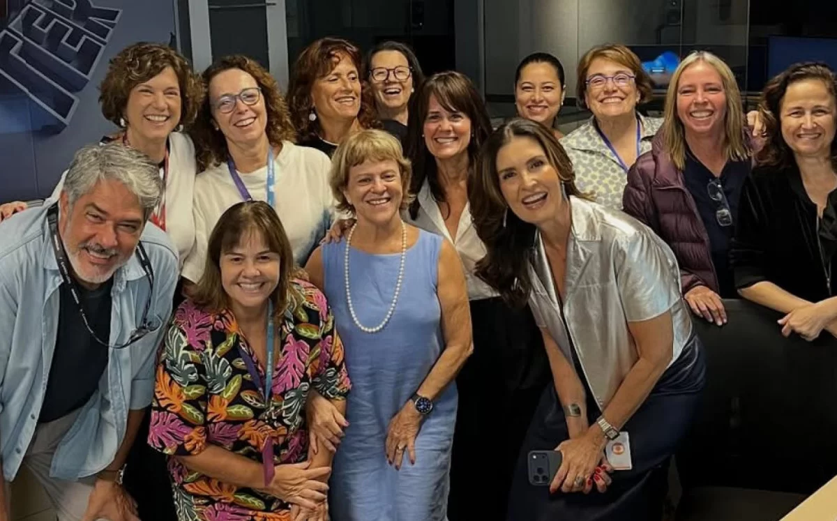 Fátima Bernardes reencontra Bonner na Globo e clima surpreende!