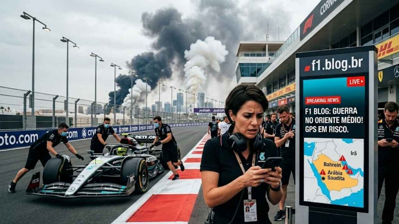Fórmula 1 em clima de guerra