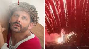 Henri Castelli passa por susto ao vivo!