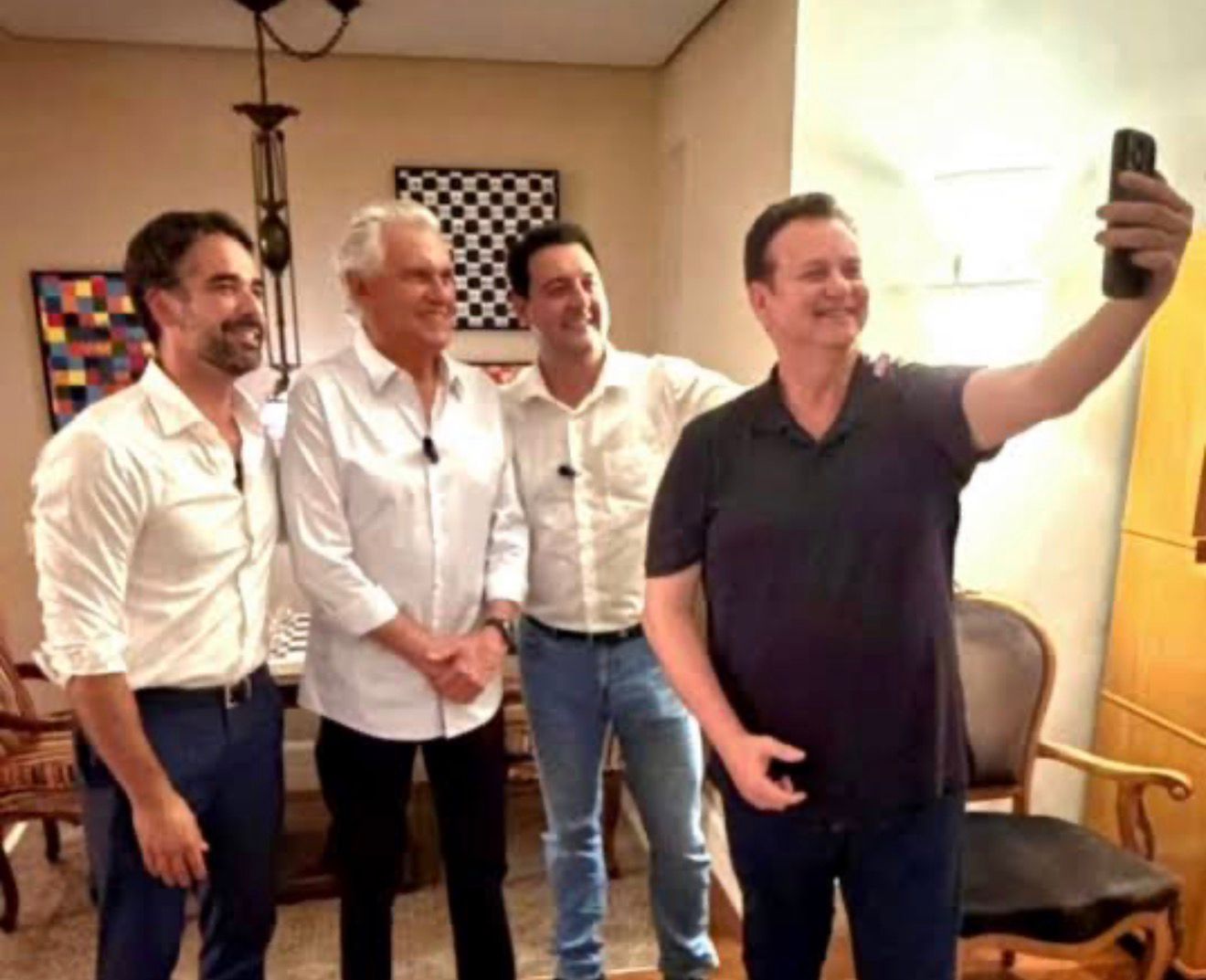 Marchese celebra aniversário com pré-candidatos à Presidência em Mogi Mirim