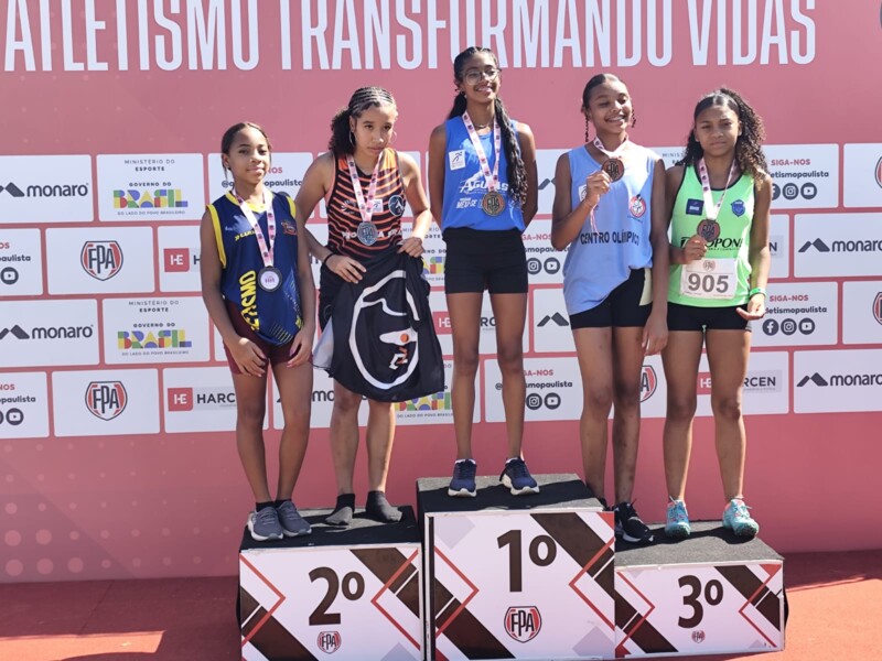 O atletismo de Mogi Mirim segue mostrando força nas categorias de base!