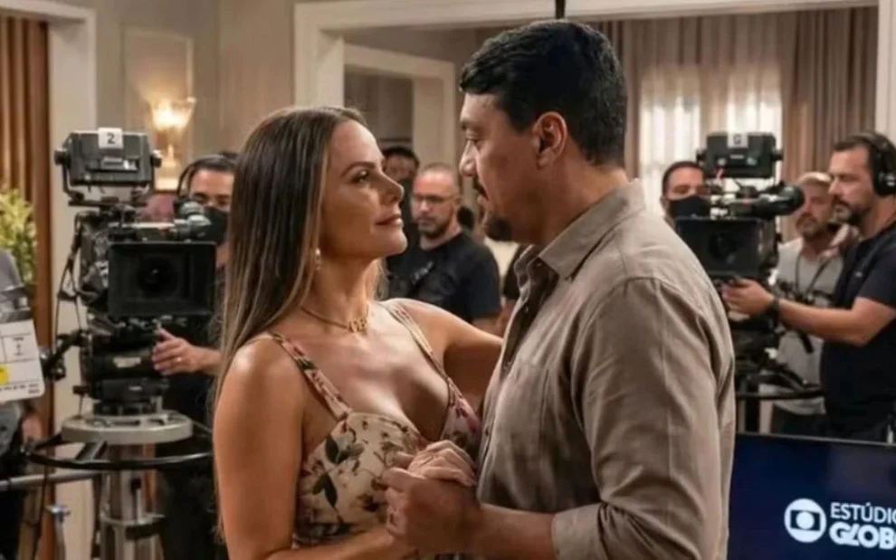 BELO E VIVIANE: CLIMÃO E VIRADA NA NOVELA