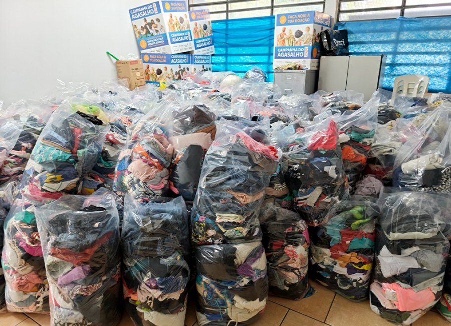 MOGI GUAÇU LIDERA CAMPANHA DO AGASALHO