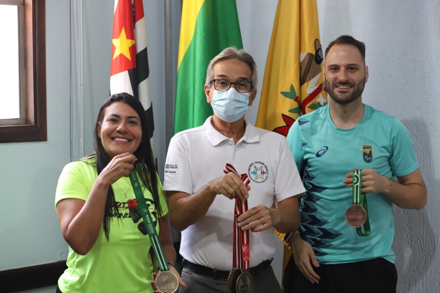 A estreia da professora Cátia da Silva na seleção brasileira de tênis de mesa paralímpico