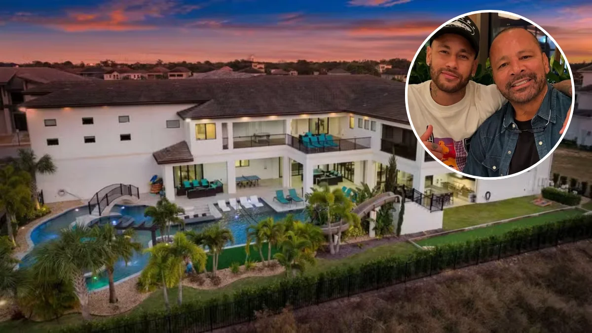 Luxo na Copa: Neymar Pai aluga mansão milionária