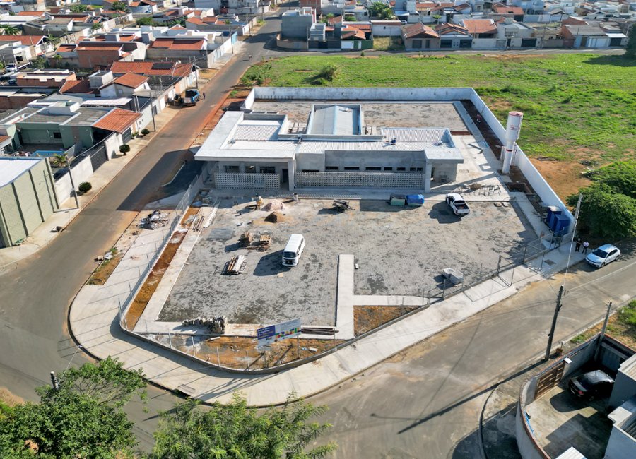 Em Mogi-Guaçu Nova UBS do Jardim Imperial está quase pronta