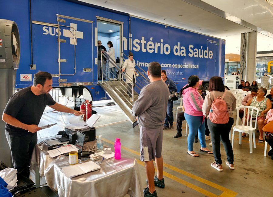 Carreta de exames chega para reduzir filas na região