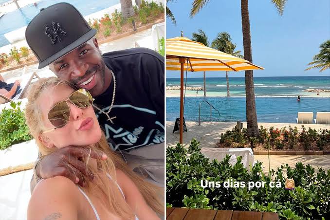 Virginia e Vini Jr. curtem Jamaica e emocionam avós
