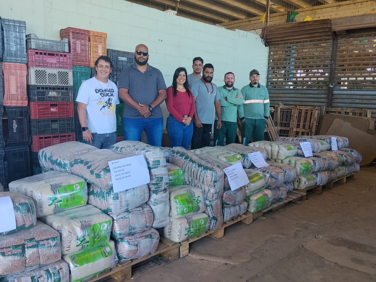 Banco de Alimentos de mogi-mirim recebe 450 kg de alimentos agroecológicos