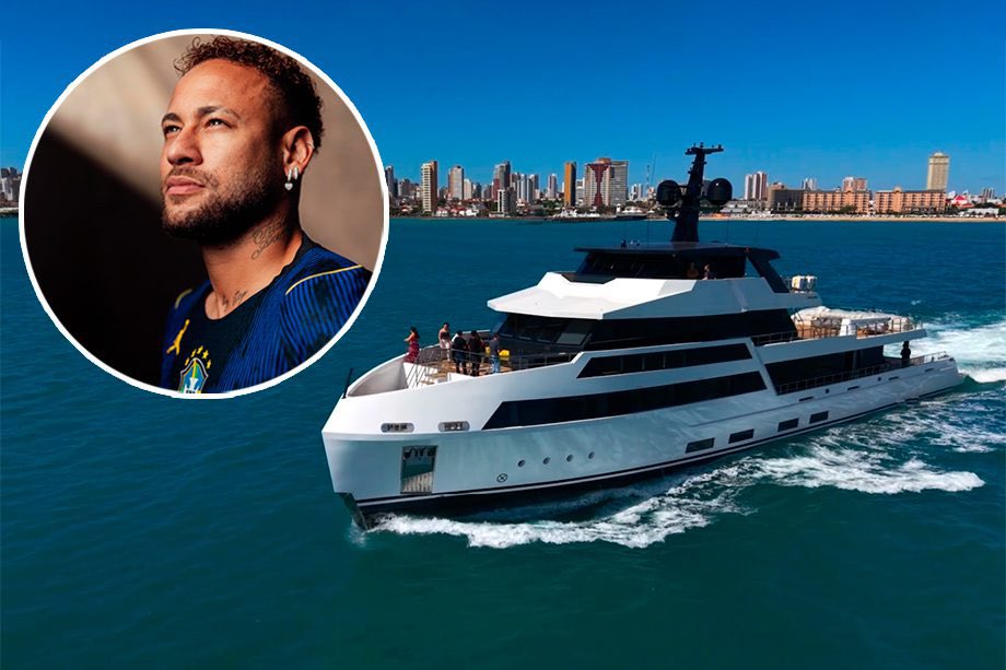 Neymar compra iate de R$ 120 milhões