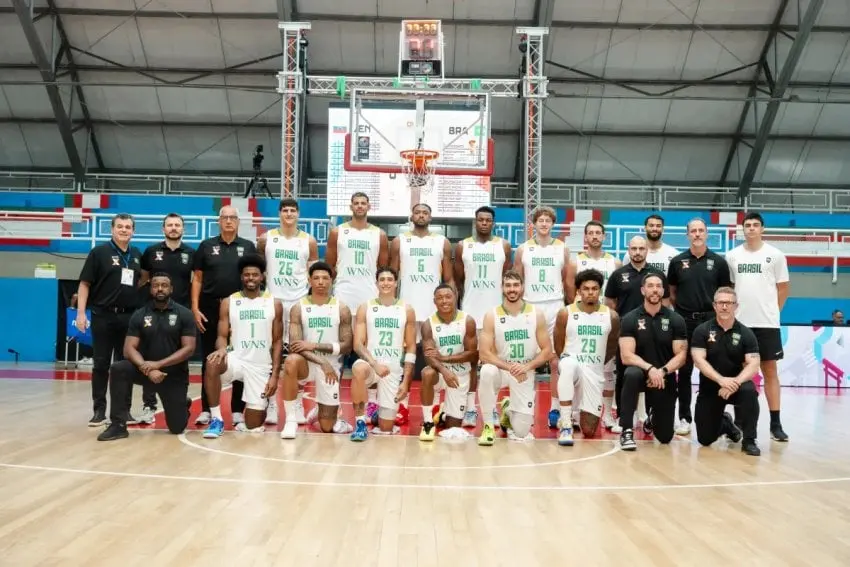 Brasil 100% no basquete