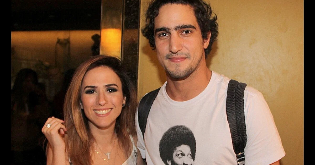 Tatá e Renato se reencontram na TV
