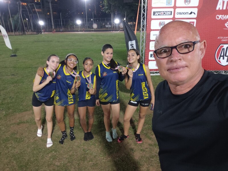 Atletismo conquista ouro e três medalhas na Copa Futuro!