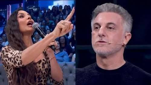 IVETE DÁ FORA EM HUCK AO VIVO!
