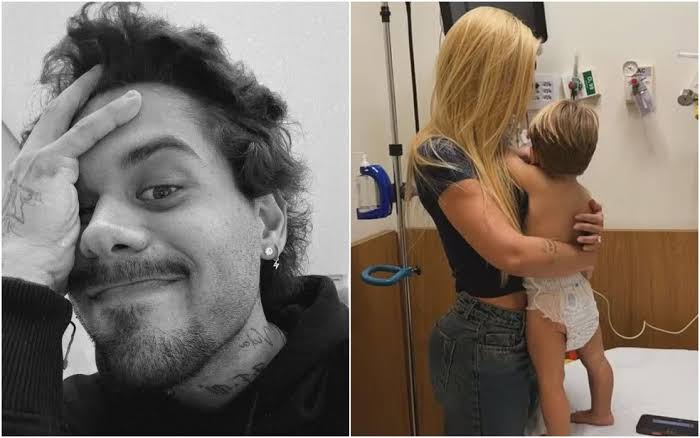 VIRGINIA REVELA SUSTO COM O FILHO
