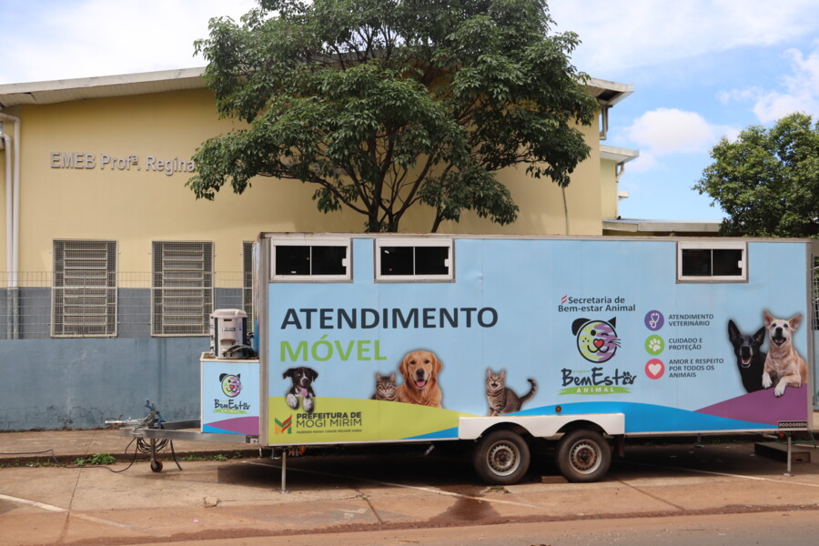 MOGI MIRIM: UNIDADE MÓVEL DO BEA ATENDE PETS!