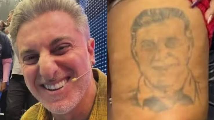 Luciano Huck surpreende fãs com tatuagens