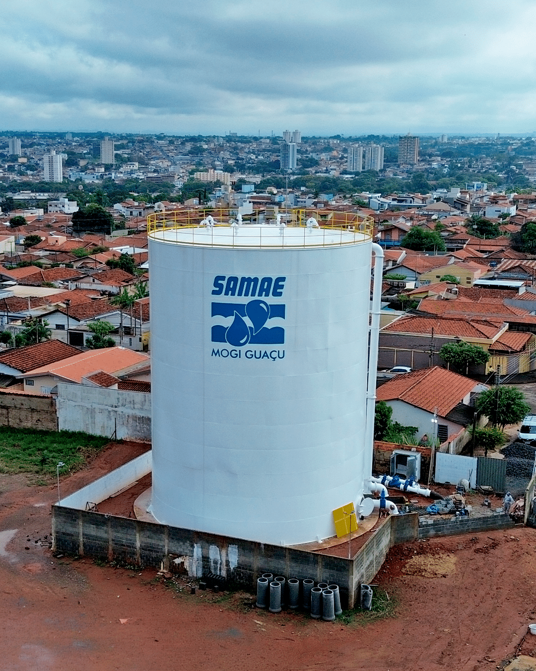 MOGI GUAÇU: NOVO RESERVATÓRIO DO ITACOLOMY EM TESTE