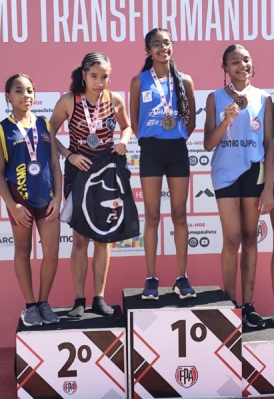 O atletismo de Mogi Mirim segue mostrando força nas categorias de base!