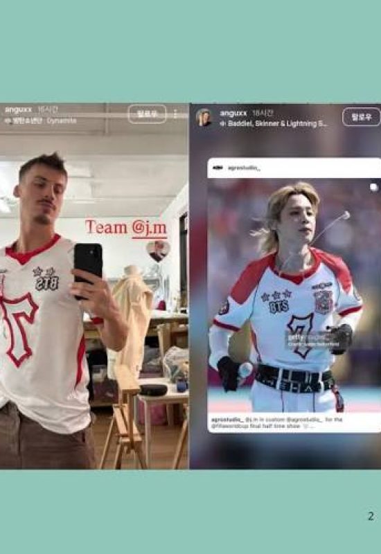 Camisa de Jimin supera Messi em leilão da Copa
