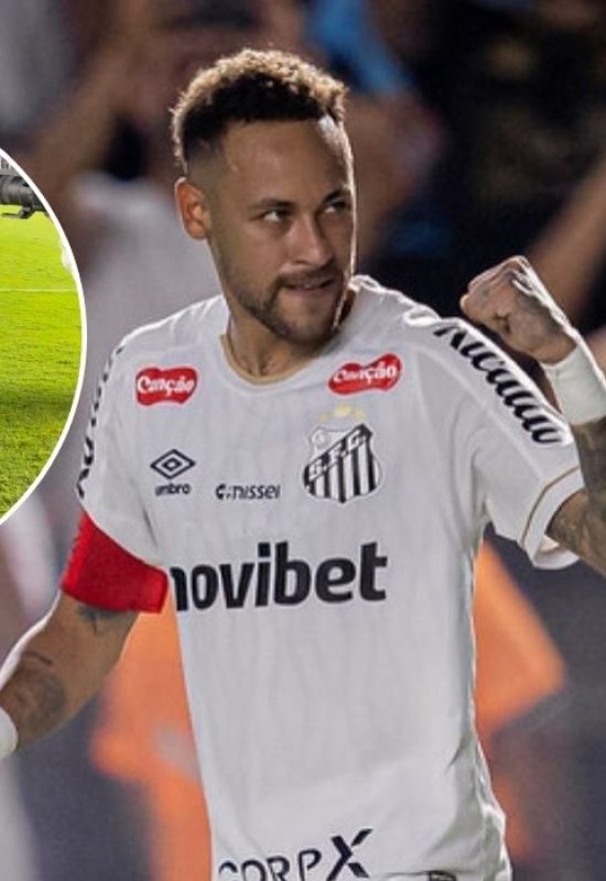 NEYMAR SAIU DE CUECA DA VILA!