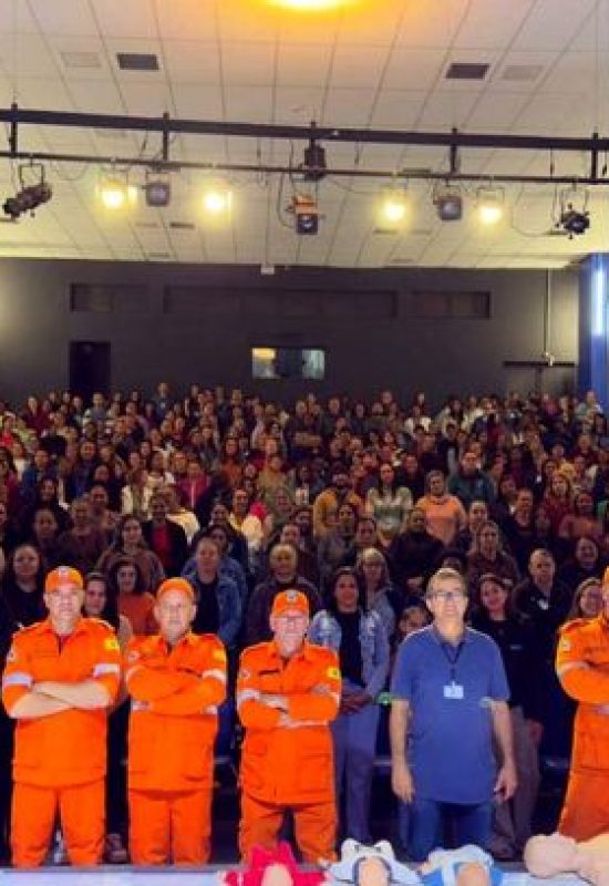Bombeiros treinam profissionais da educação em Mogi-Mirim