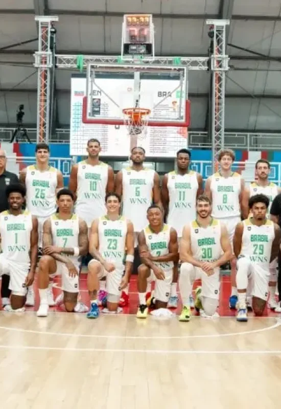 Brasil 100% no basquete